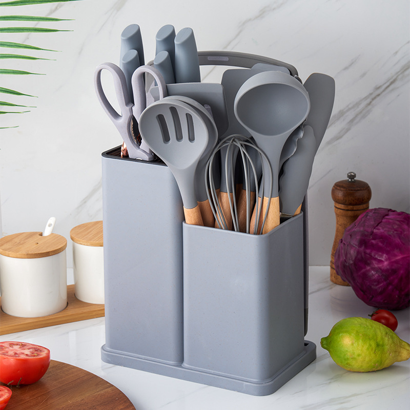Silicon Non-Stick Cooking Spoon Set