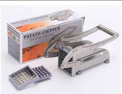 French Fries Cutter Machine, Kitchen Craft Hand Operated Potato Chip Maker Machine