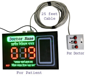 BCP Doctor call System ( Single Display )
